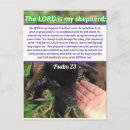 Search for psalm 23 postcards Bible verse