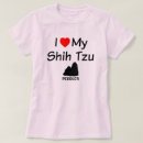Search for shih tzu tshirts Silhouette