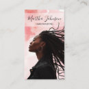 Search for afro business cards Hairdresser