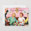 Search for vintage 1950s birthday cards For her