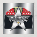 Search for retro star invitations Hollywood
