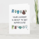 Search for laundry cards Whimsical