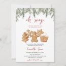 Search for oh snap invitations Gingerbread cookie