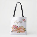 Search for baby fox tote bags Watercolor