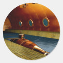 Search for submarines stickers Ocean