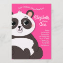 Search for pink panda invitations Kids