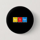 Search for living with autism badges World autism awareness day