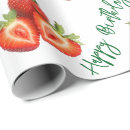 Search for strawberry wrapping paper Trendy