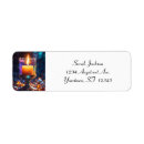 Search for flame return address labels Light