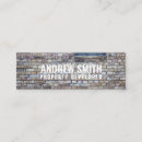 Search for property developer business cards Building