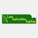 Search for emission bumper stickers Green