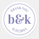 Search for purple round wedding stickers Minimalist