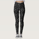 Search for music notes leggings Pattern