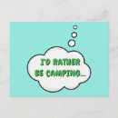 Search for cartoon camping postcards Humour