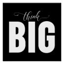 Search for think big posters Motivational