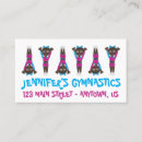 Search for gymnastics business cards Dance