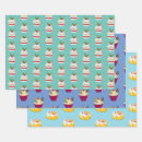 Search for christmas cupcake wrapping paper Bakery