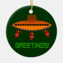 Search for alien christmas tree decorations Ufo
