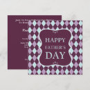 Search for argyle patterns invitations Purple