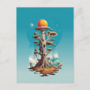 Search for surrealism postcards Tree