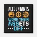 Search for funny work magnets Accountant