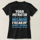Search for yoga instructor tshirts Job