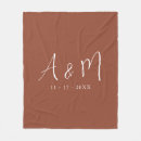Search for couple initials blankets Elegant