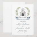 Search for chapel invitations Blue