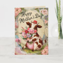 Search for cow mothers day cards Animal
