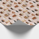 Search for dessert wrapping paper Illustration