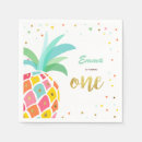 Search for pineapples napkins Aloha