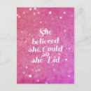 Search for sequin postcards Pink