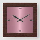 Search for stainless steel clocks Silver