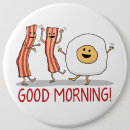 Search for funny food badges Breakfast