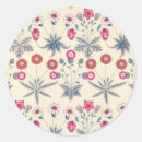 Search for fabric flowers stickers William morris