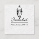 Search for journalist business cards Reporter