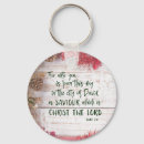 Search for christmas scripture rounded key rings Jesus