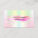 Search for holographic foil business cards Iridescent
