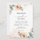 Search for peach and green wedding invitations Garden