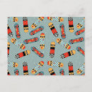 Search for blue plaid pattern postcards Chequered