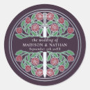 Search for eggplant wedding stickers Elegant