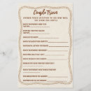 Search for couples bridal shower games Couple trivia