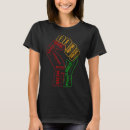 Search for black power fist tshirts Hand
