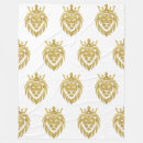 Search for gold crown blankets King