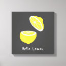 Search for lemon canvas prints Fruit