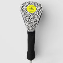 Search for dog golf head covers Black and white