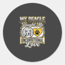 Search for unconditional love stickers Dog