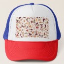 Search for brown abstract hats Pattern