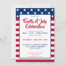 Search for bbq 4th of july invitations Stars and stripes