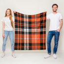 Search for black and orange blankets Rustic
